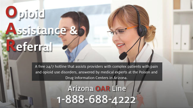 Opioid Addiction Referral Line